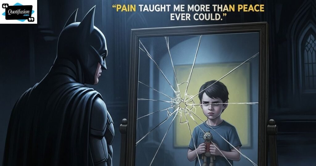 Deep Quotes About Batman on Growth