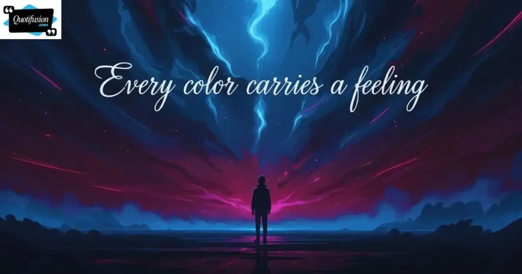 Deep and Meaningful Colors Quotes