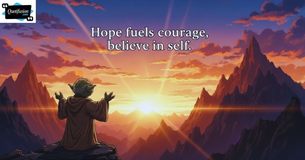 Emotional Yoda Sayings About Hope and Belief