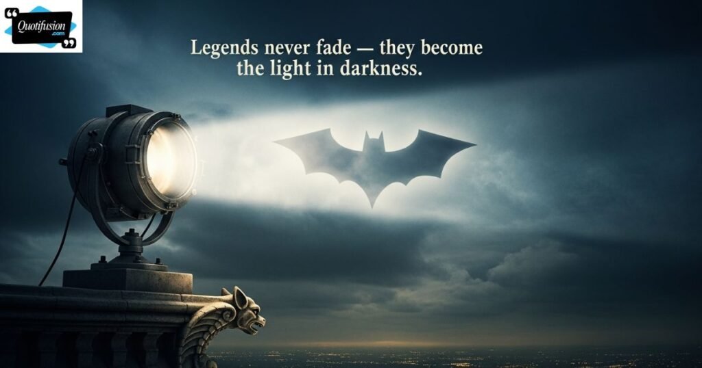 Famous Quotes About Batman Legacy