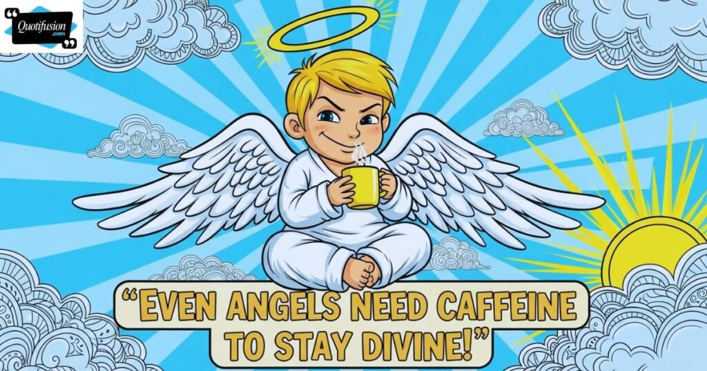 Funny Quotes About Angels to Brighten Your Day