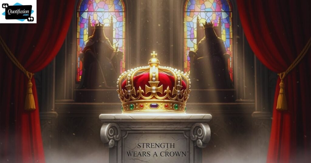 Inspirational Crown Quotes About Strength