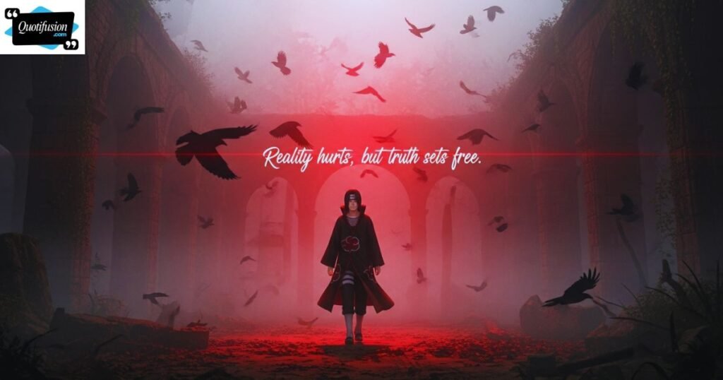 Itachi Uchiha Quotes About Reality and Truth