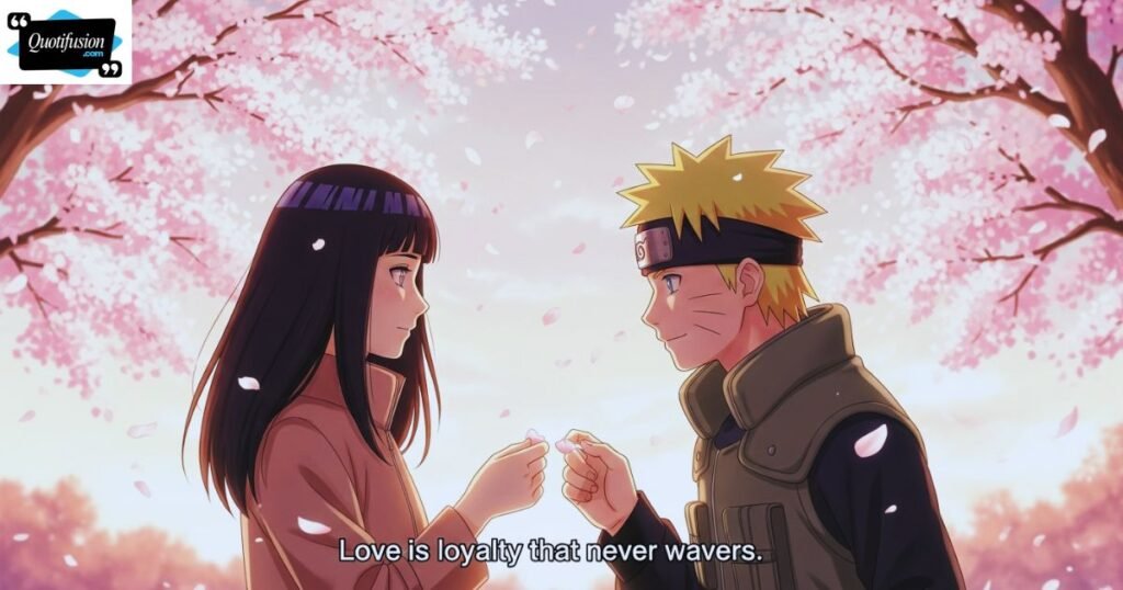 Naruto Quotes About Love