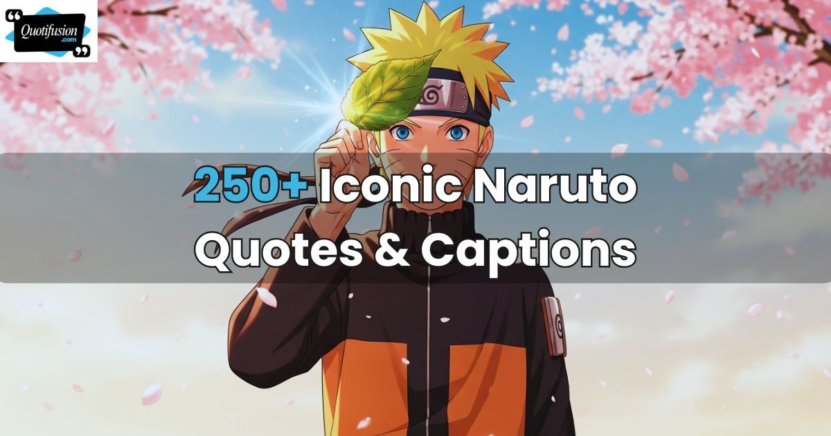 Naruto Quotes