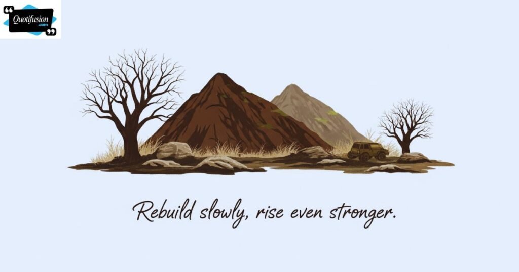 Quotes About Rebuilding, Restarting, and Rising Again