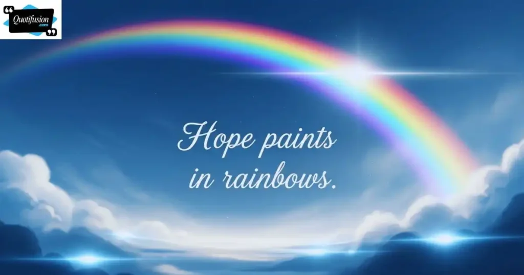 Rainbow Color Quotes