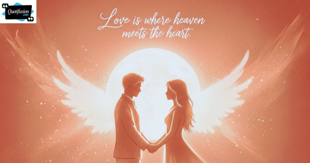 Romantic Angel Quotes About Love