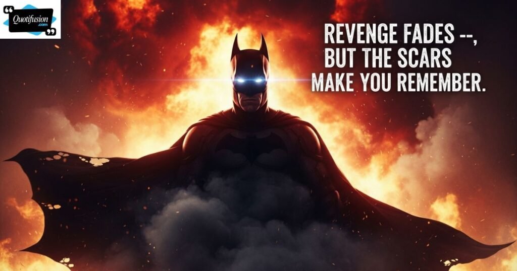 Savage Quotes About Batman on Revenge
