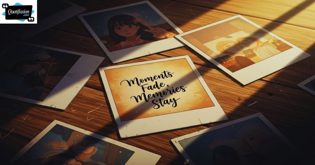 Timeless Quotes About Fleeting Moments