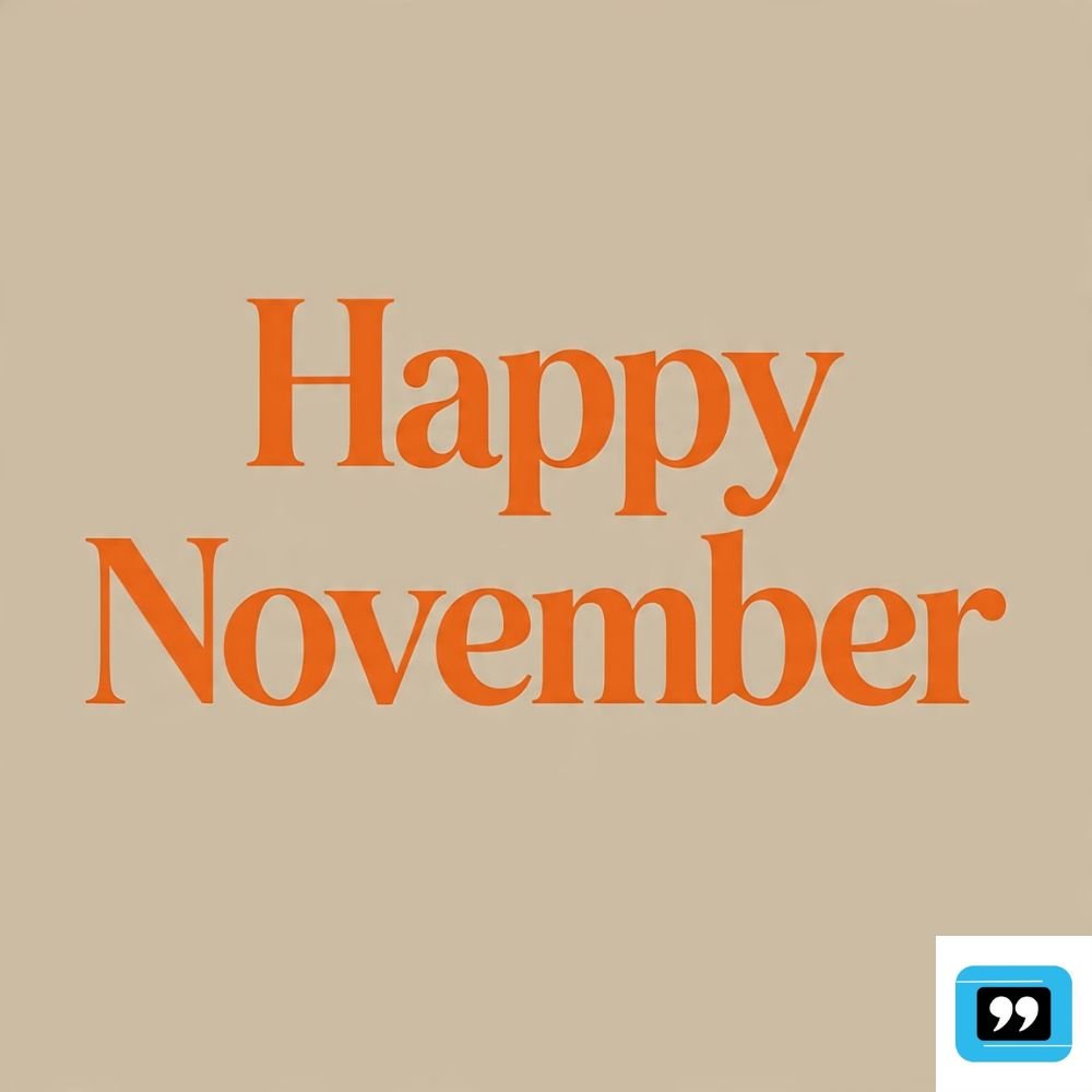 happy november quotes