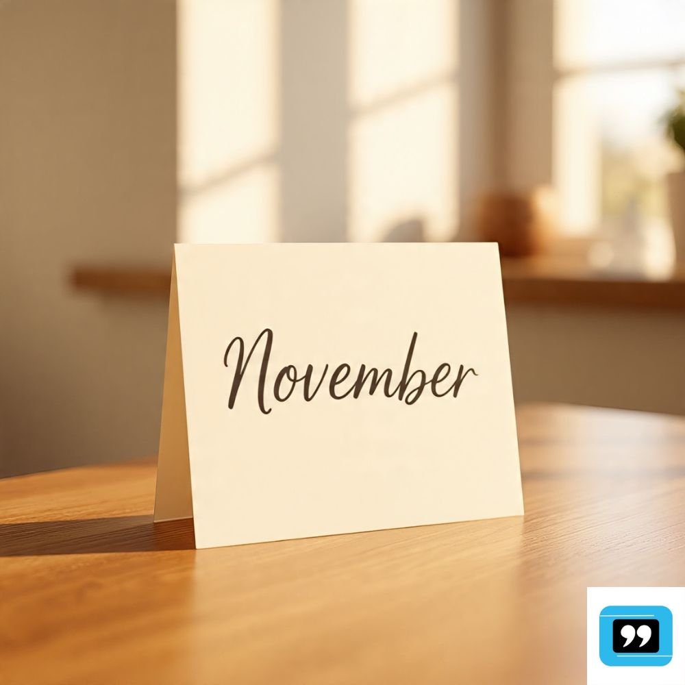 hello november quotes