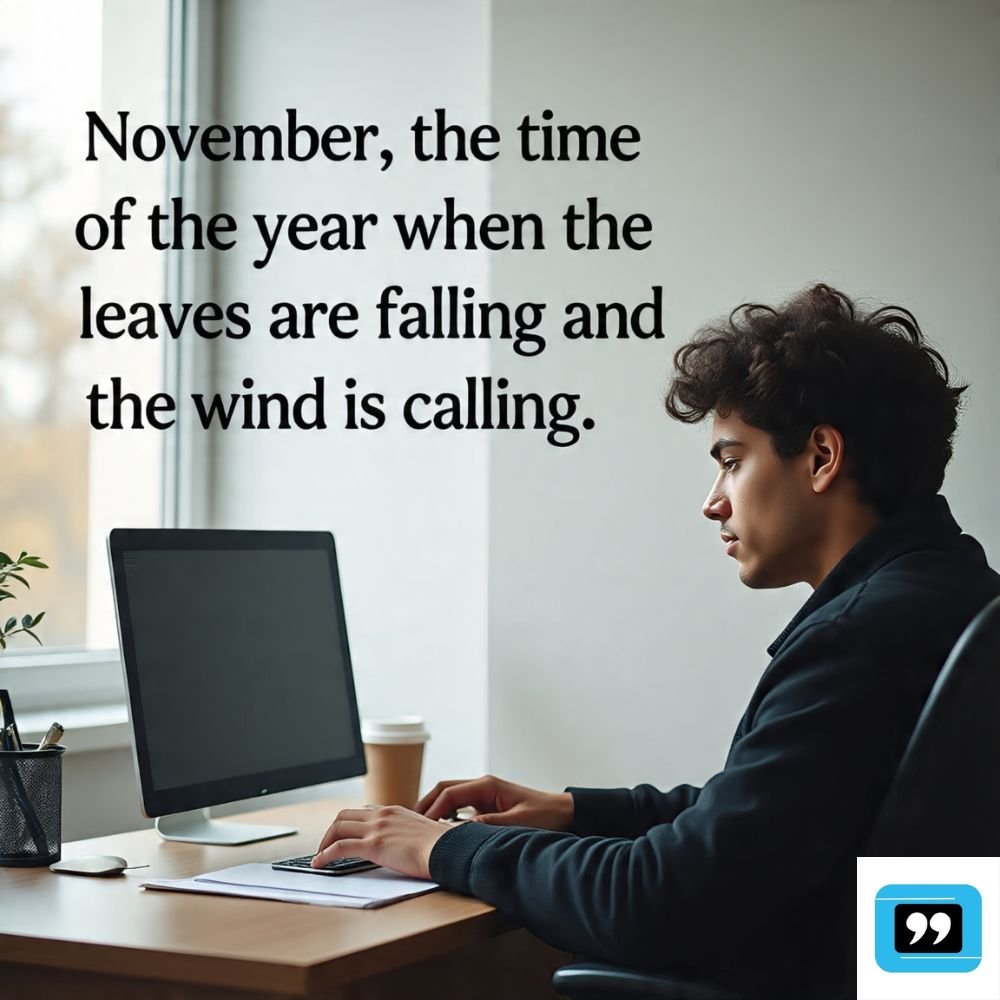 november quotes for work