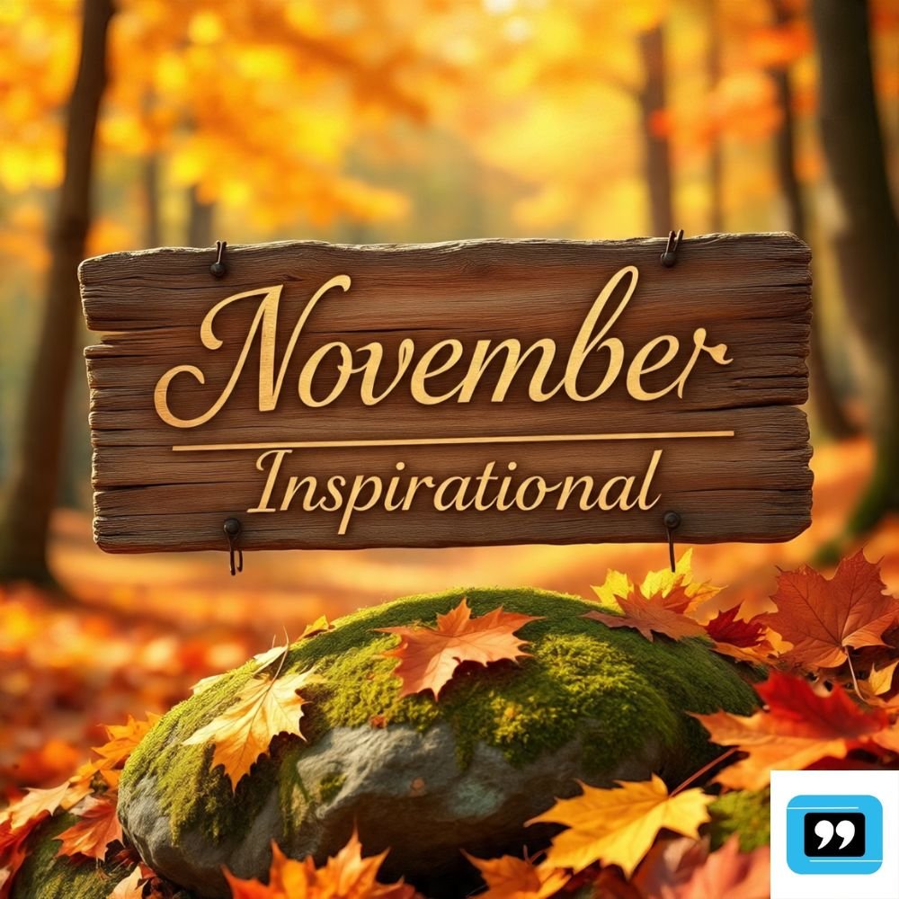 november quotes inspirational