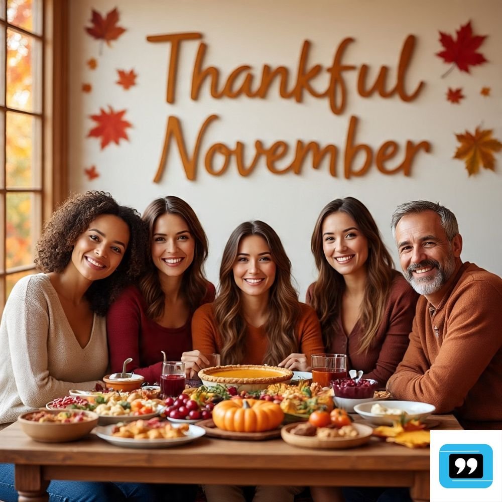 thankful november quotes