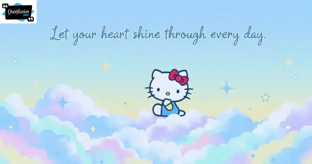Aesthetic Hello Kitty Quotes for Wallpapers