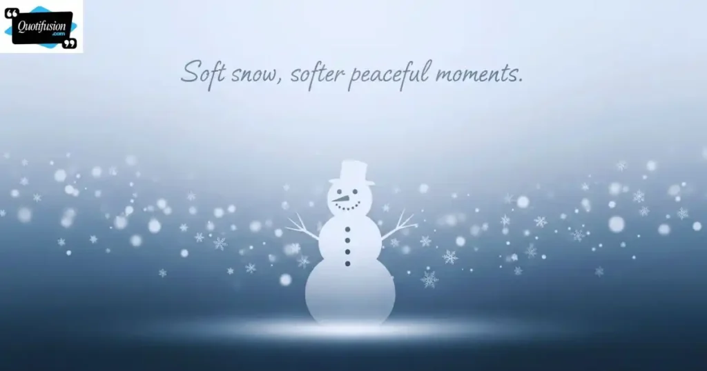 Aesthetic Snowman Captions for Winter Wallpapers