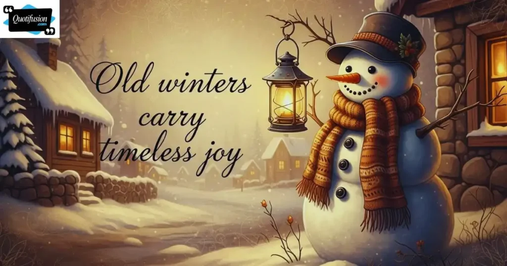 Classic Snowman Quotes with Winter Charm