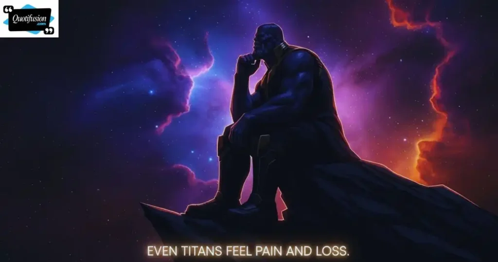 Emotional Thanos Quotes About Loss, Love, and Fate