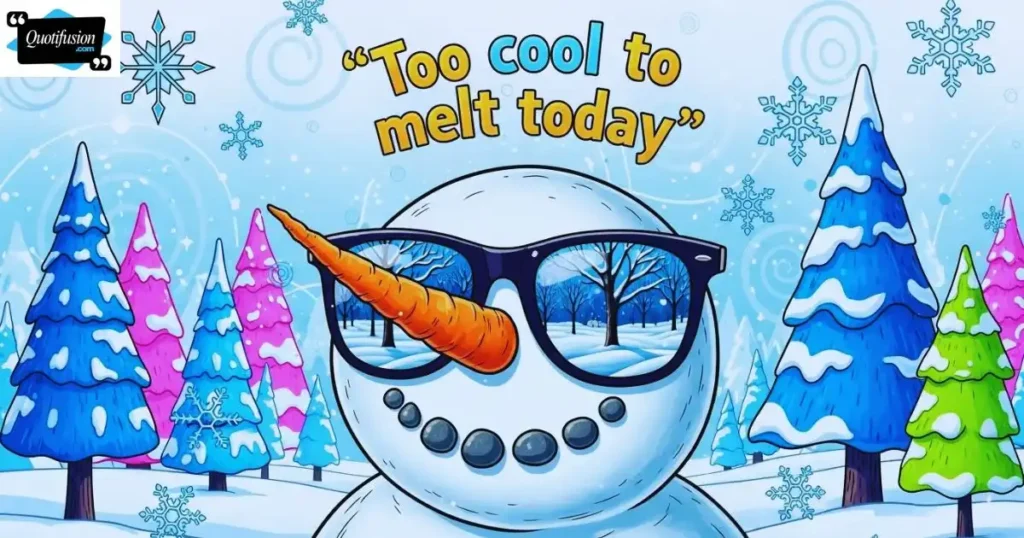 Funny Snowman Quotes