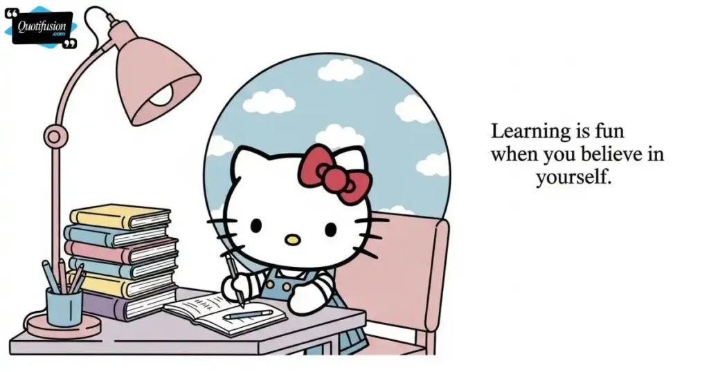 Hello Kitty Quotes for School
