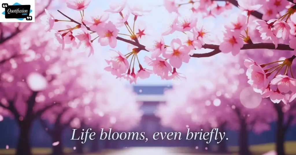 Inspirational Cherry Blossom Quotes About Life