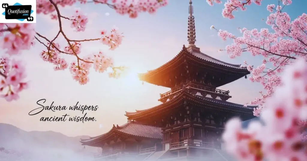 Japanese Cherry Blossom Quotes and Sayings
