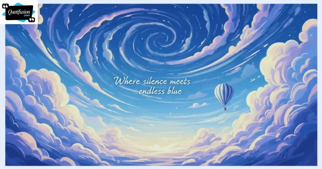 Poetic Hot Air Balloon Sayings