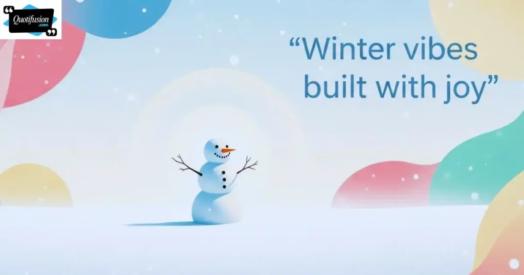 Short Snowman Quotes for Instagram Captions