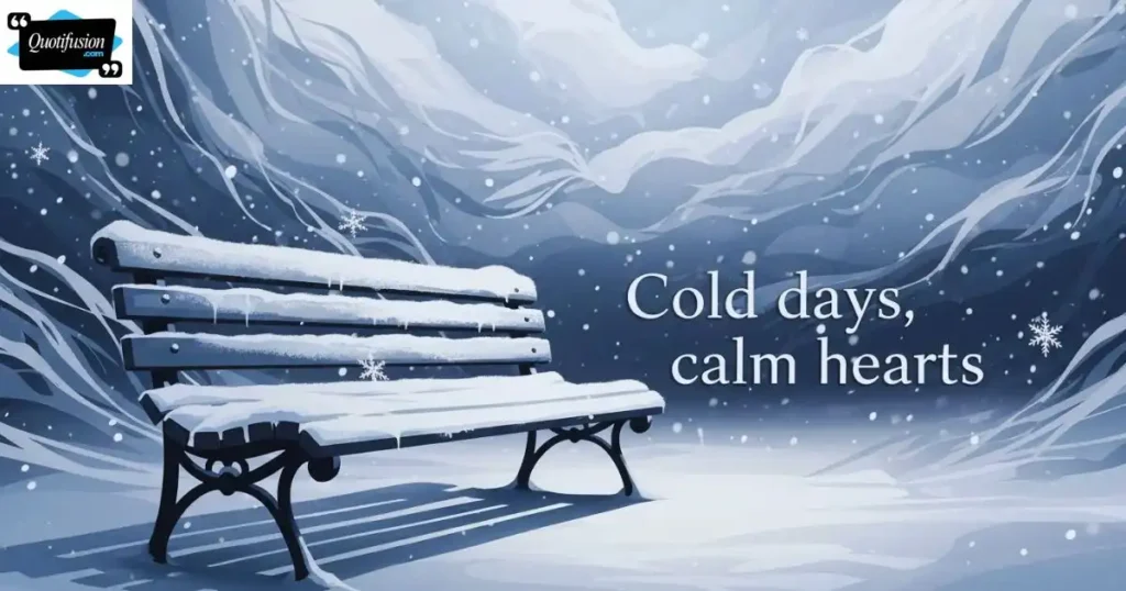 Snow Quotes That Make Cold Days Feel Calm