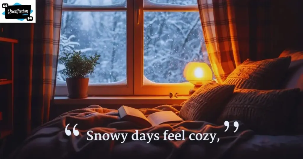 Snowy Day Quotes for Cozy Moods