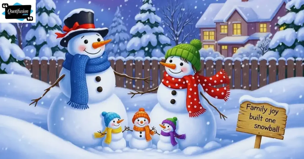 Wholesome Snowman Quotes for Kids